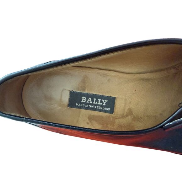 Bally of Switzerland Kiltie Buffalo Leather Tassel Loafers main image 7